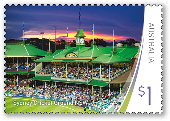 Sydney Cricket Ground Stamp PNG Image