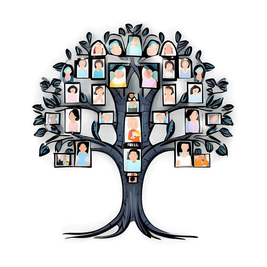 Symbolic Family Reunion Tree Png Vfw PNG Image