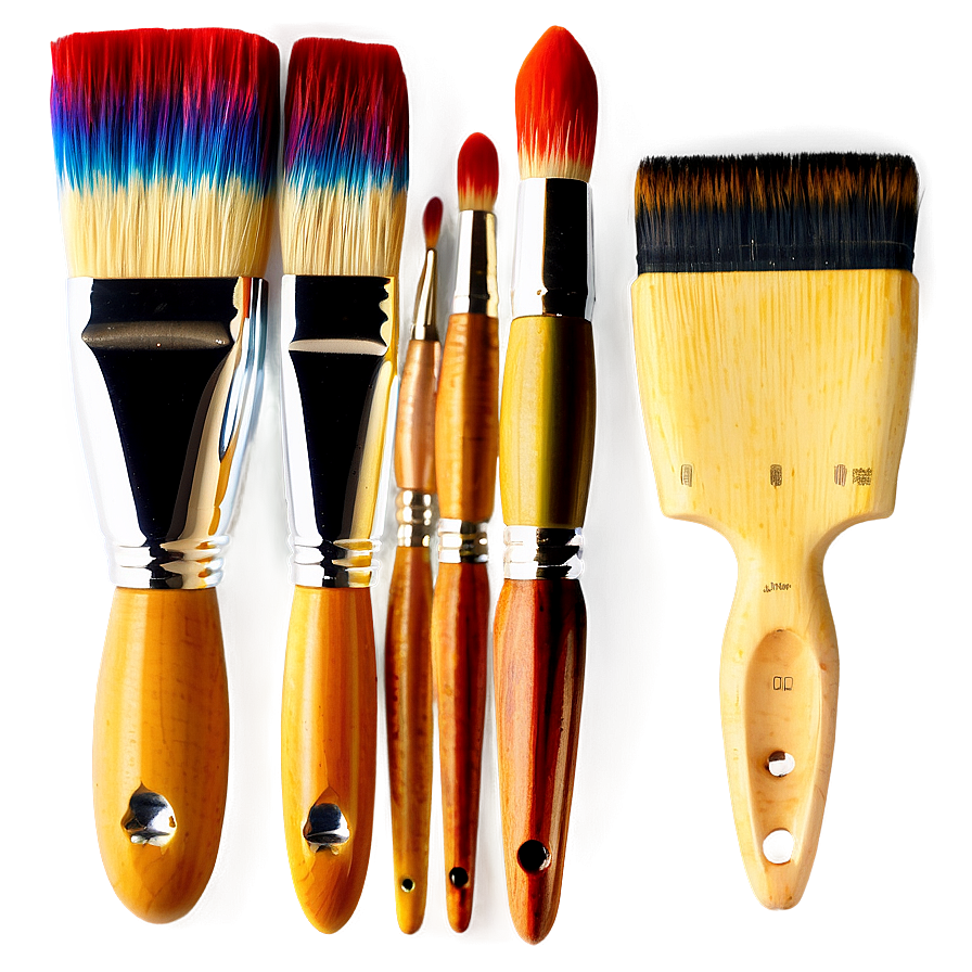 Synthetic Paint Brushes Png Alb40 PNG Image