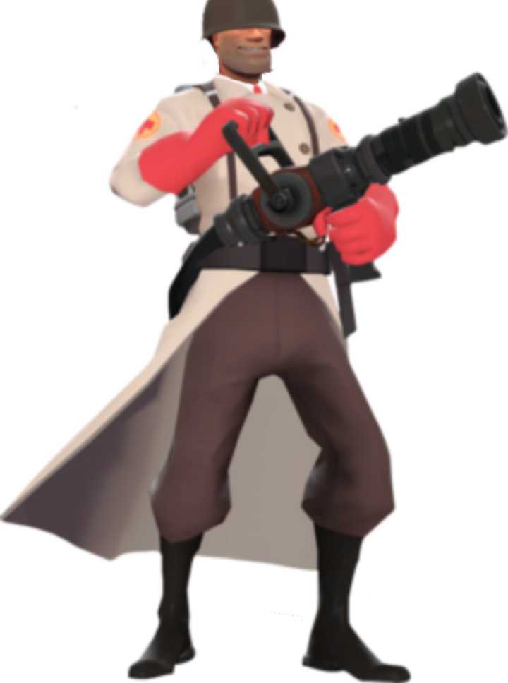 T F2 Medic With Medigun PNG Image