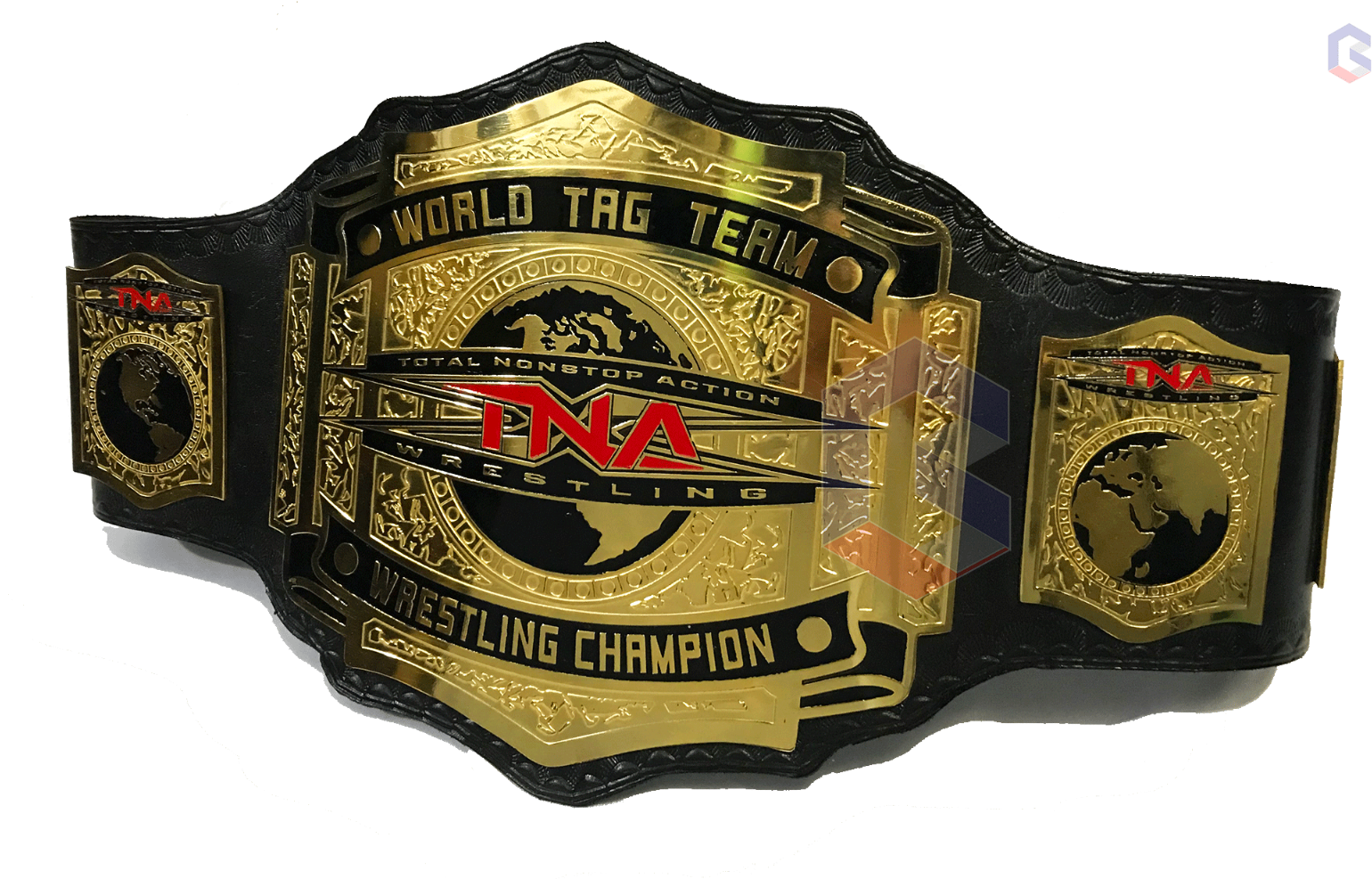 T N A World Tag Team Championship Belt PNG Image