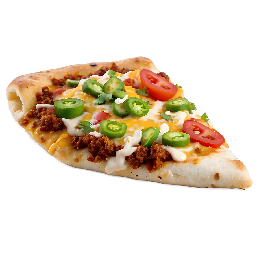 Taco Style Pizza Png Luu14 PNG Image