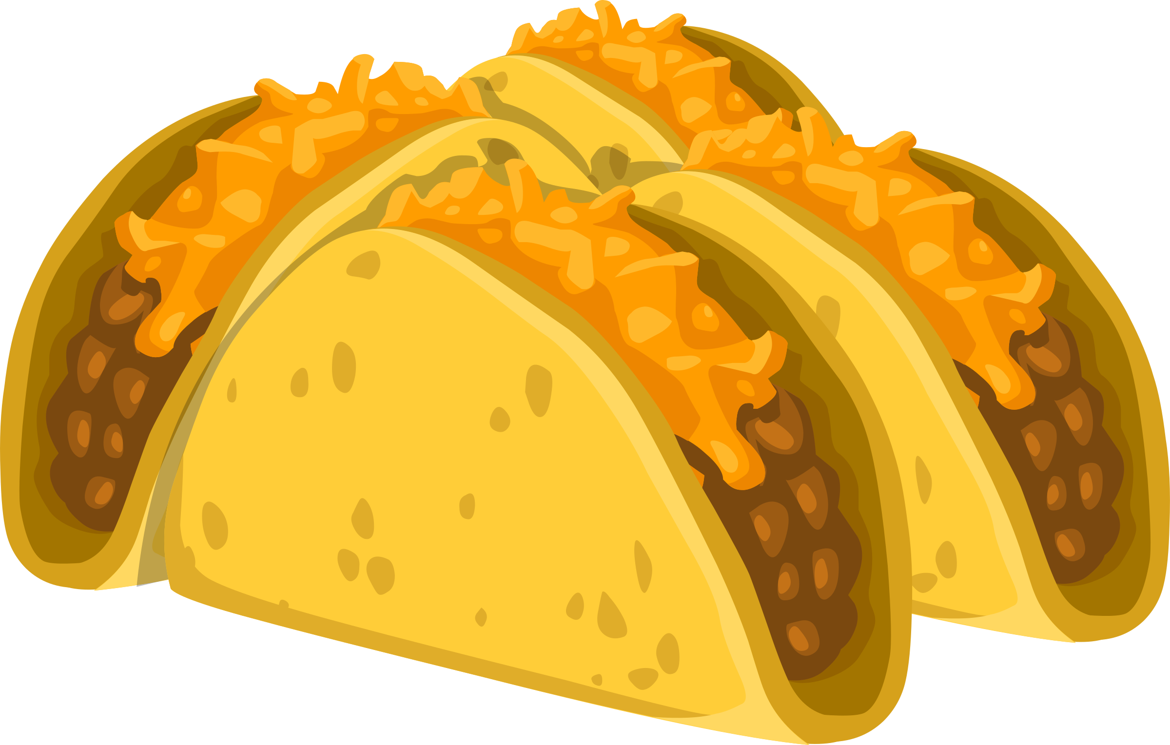 Taco Tuesday Delicious Mexican Food PNG Image