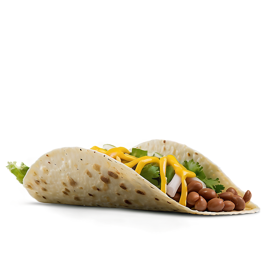 Tacos With Beans Png Goc39 PNG Image