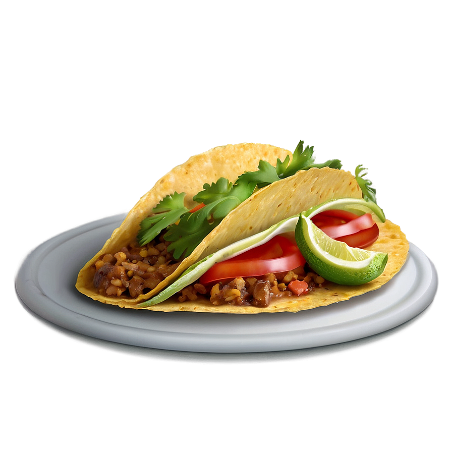 Tacos With Lime Png Qjf56 PNG Image