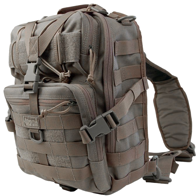 Tactical Backpack Military Style PNG Image