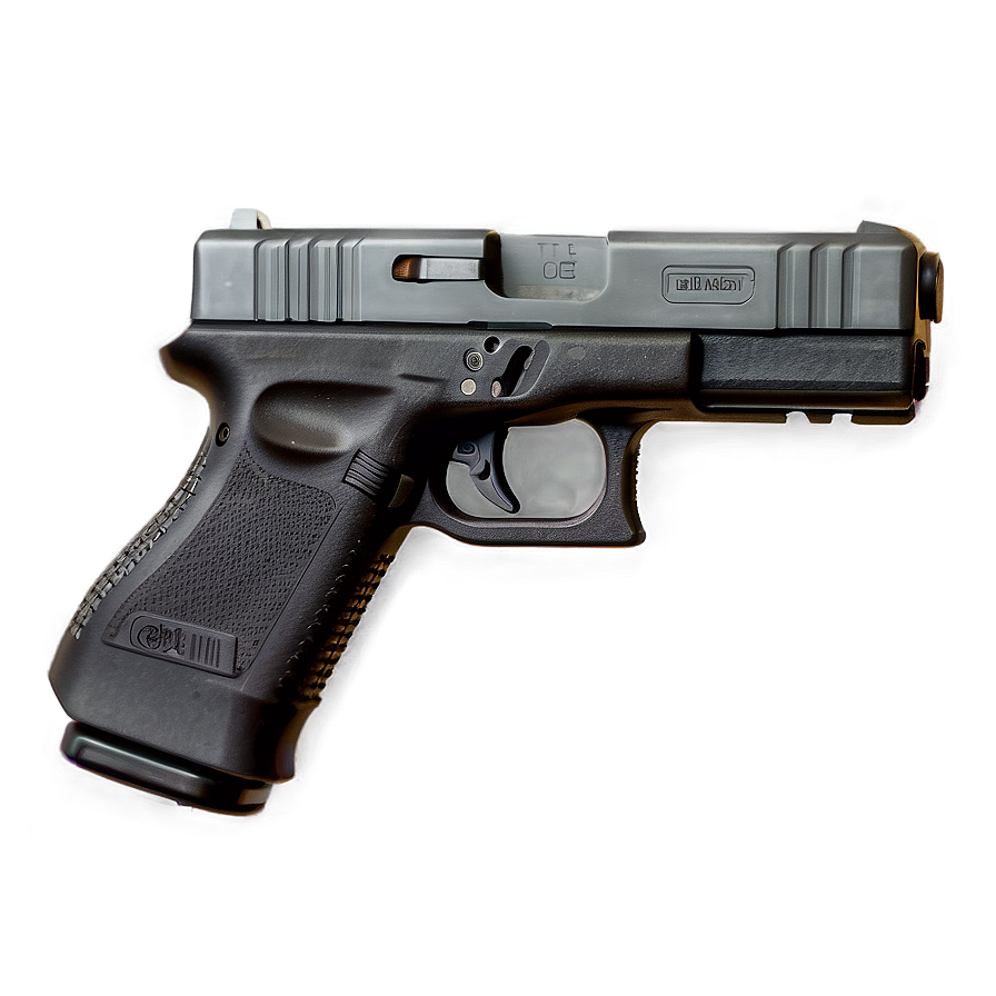 Tactical Glock Sidearm Png Fow PNG Image