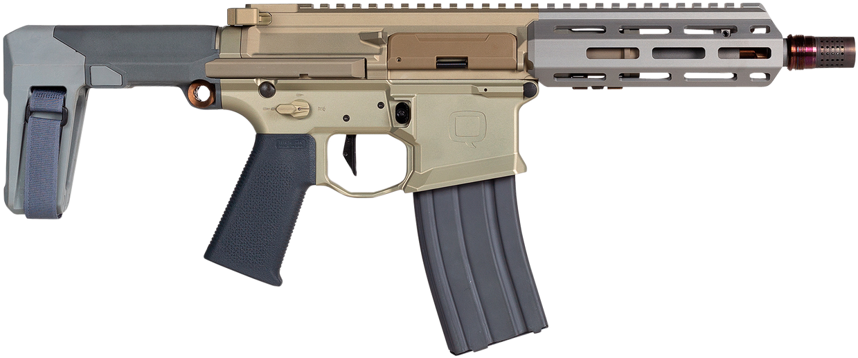 Tactical Rifle Isolated PNG Image