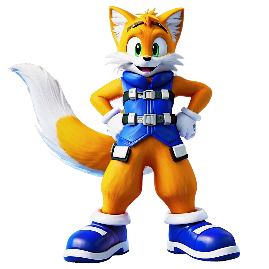 Tails Ready For Adventure Png Yqi61 PNG Image