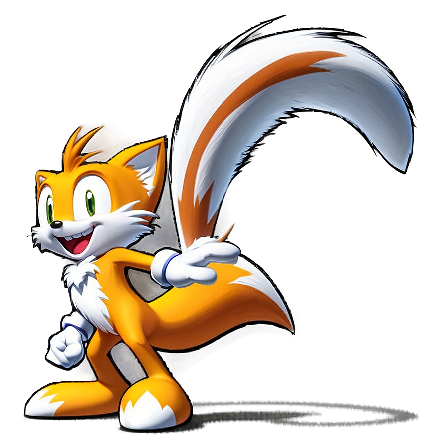 Tails Running Animation Png Keu67 PNG Image