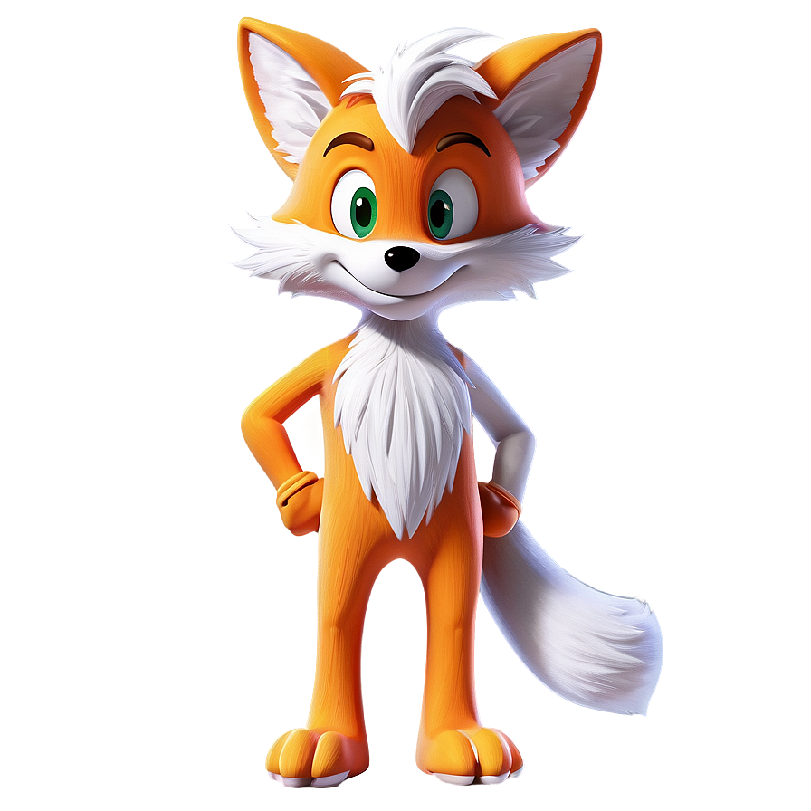 Tails The Fox Clipart Png Yjv9 PNG Image