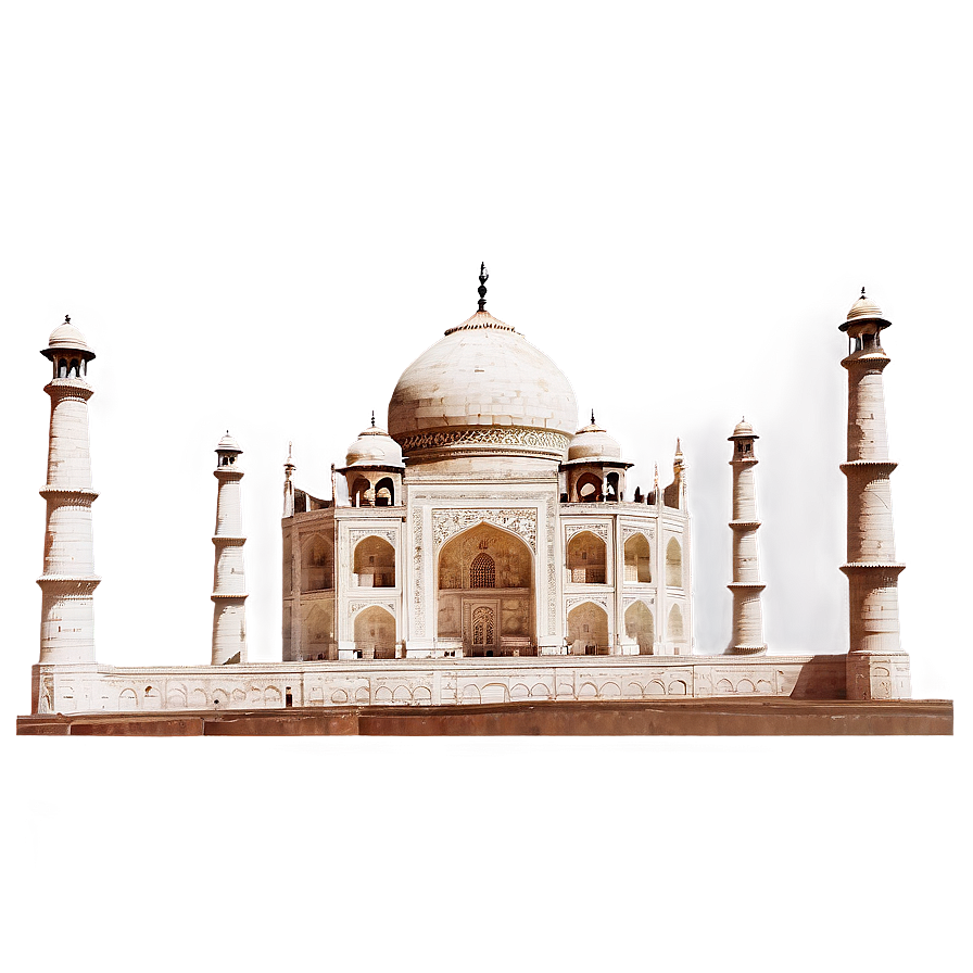 Taj Mahal Historical Monument Png Vav PNG Image