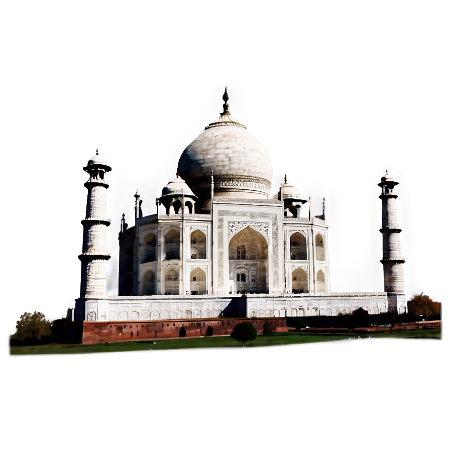 Taj Mahal In Autumn Season Png 78 PNG Image