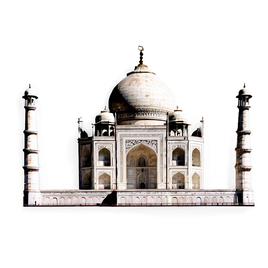 Taj Mahal India Png Dip PNG Image