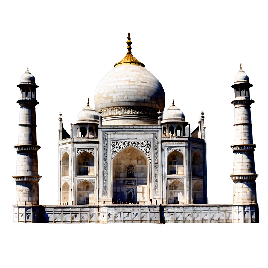 Taj Mahal Indian Icon Png 06252024 PNG Image