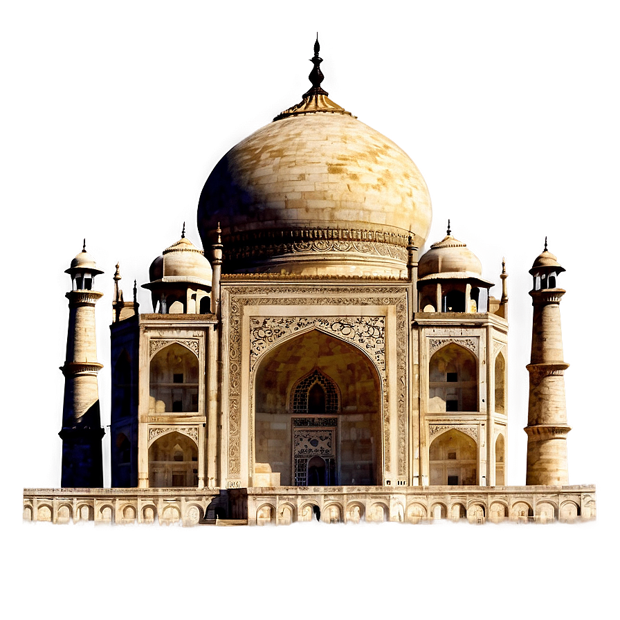 Taj Mahal Silhouette Png Kyp43 PNG Image