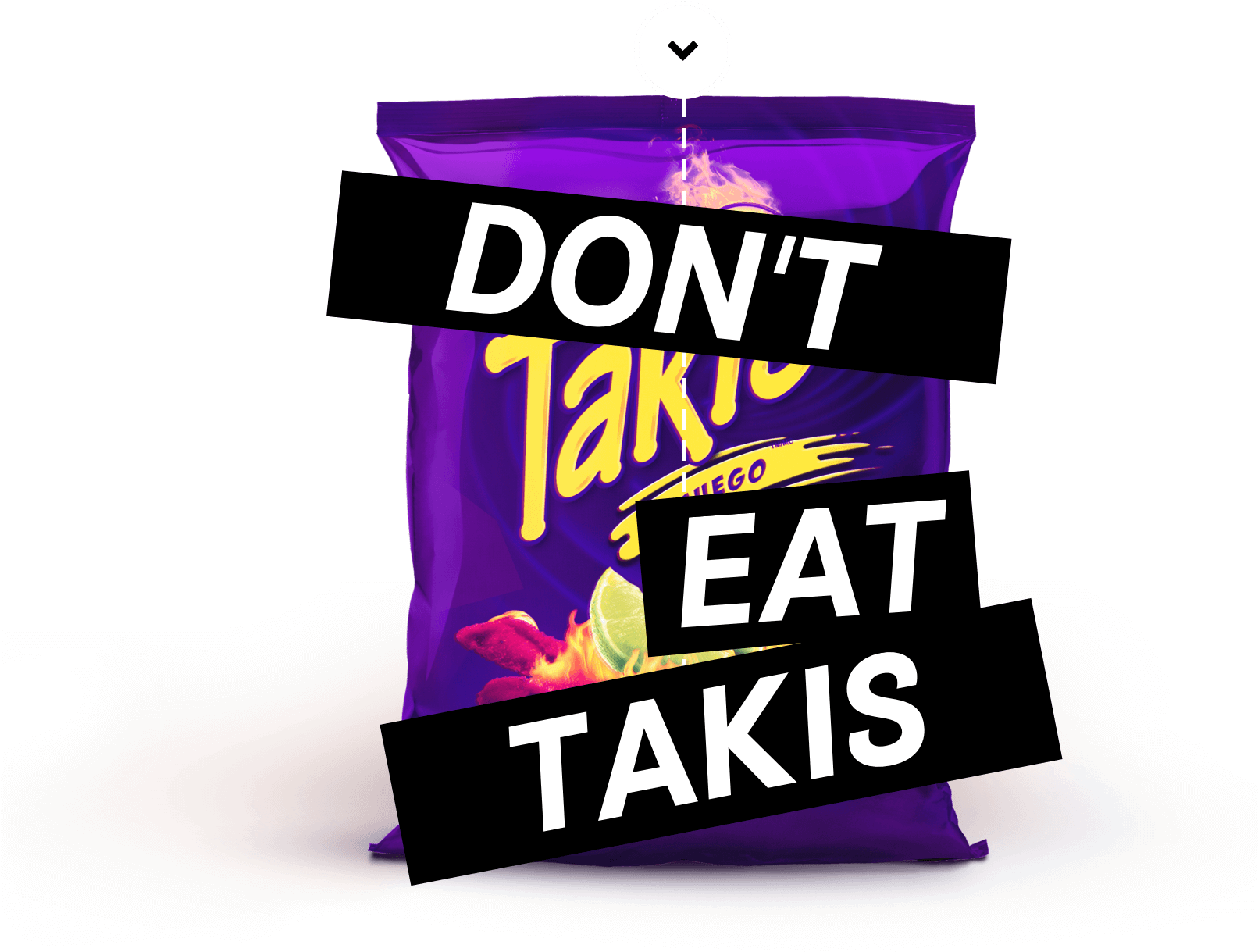 Takis Contradictory Message PNG Image