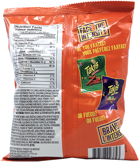 Takis Fuego Snack Pack PNG Image