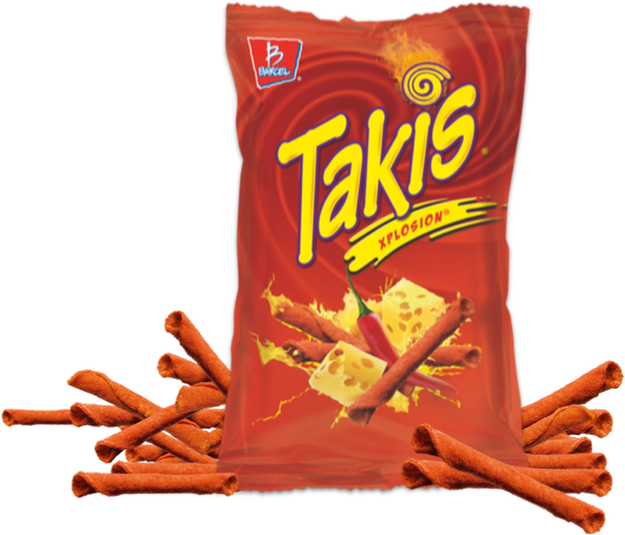 Takis Fuego Snack Package PNG Image