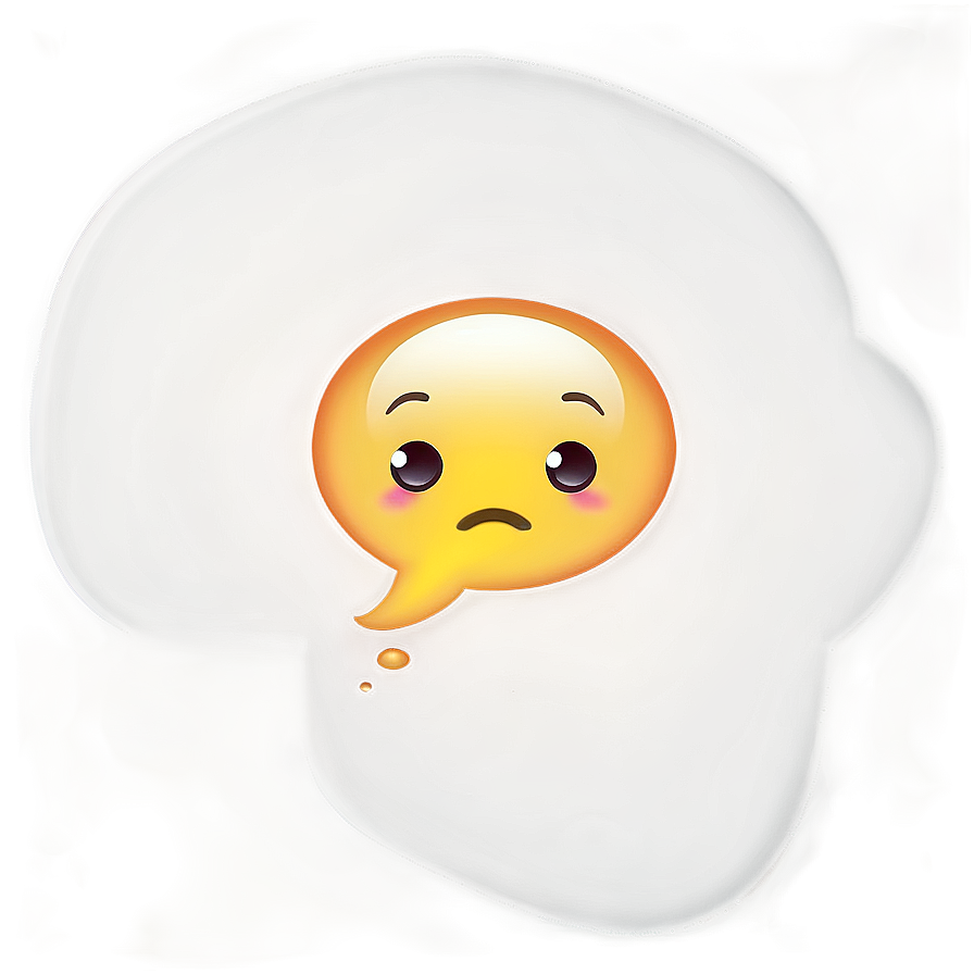 Talk Bubble Emoji Png Iif4 PNG Image