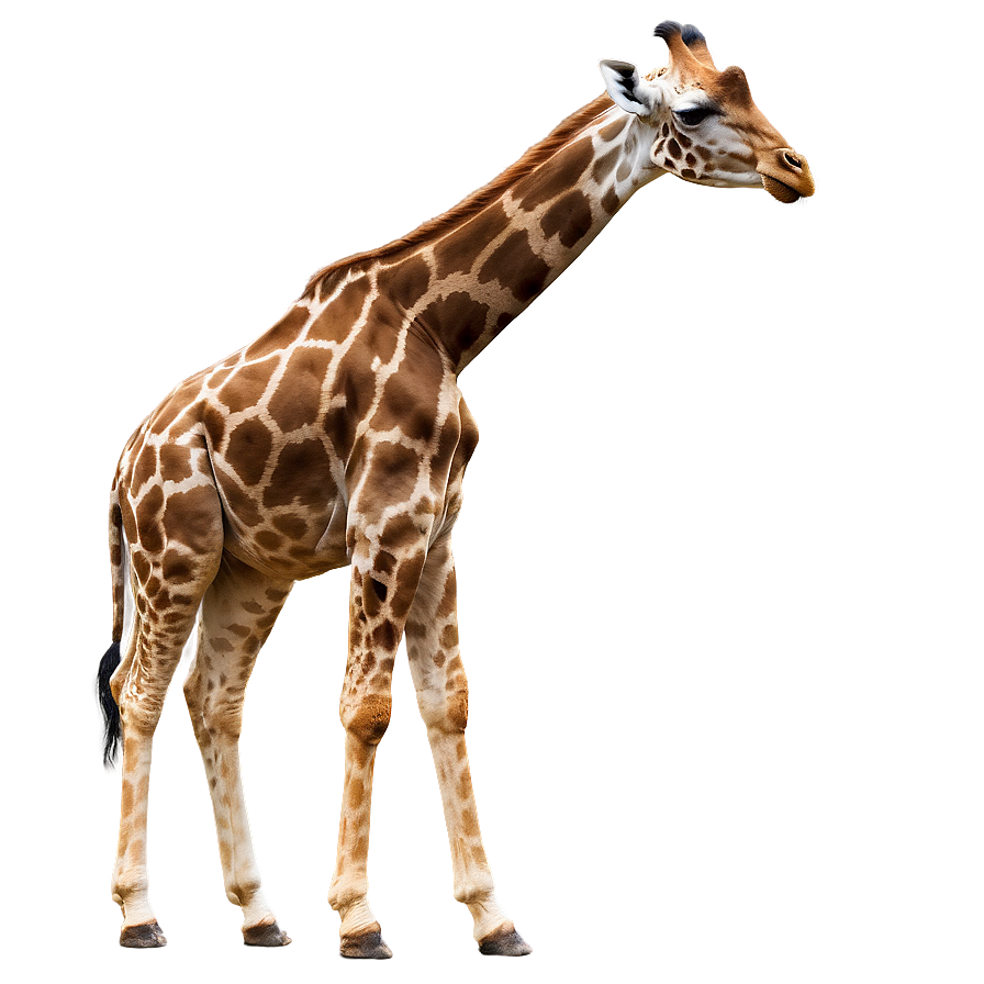 Tall Giraffe In Habitat Png 05062024 PNG Image