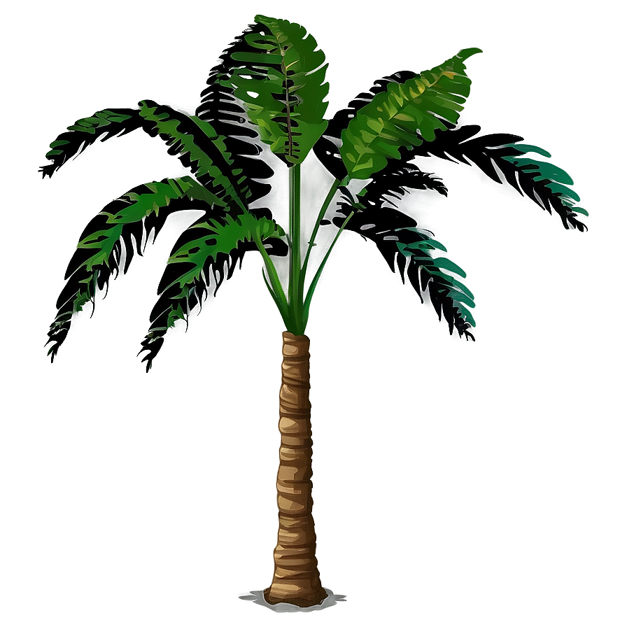 Tall Plant Silhouette Png 06282024 PNG Image