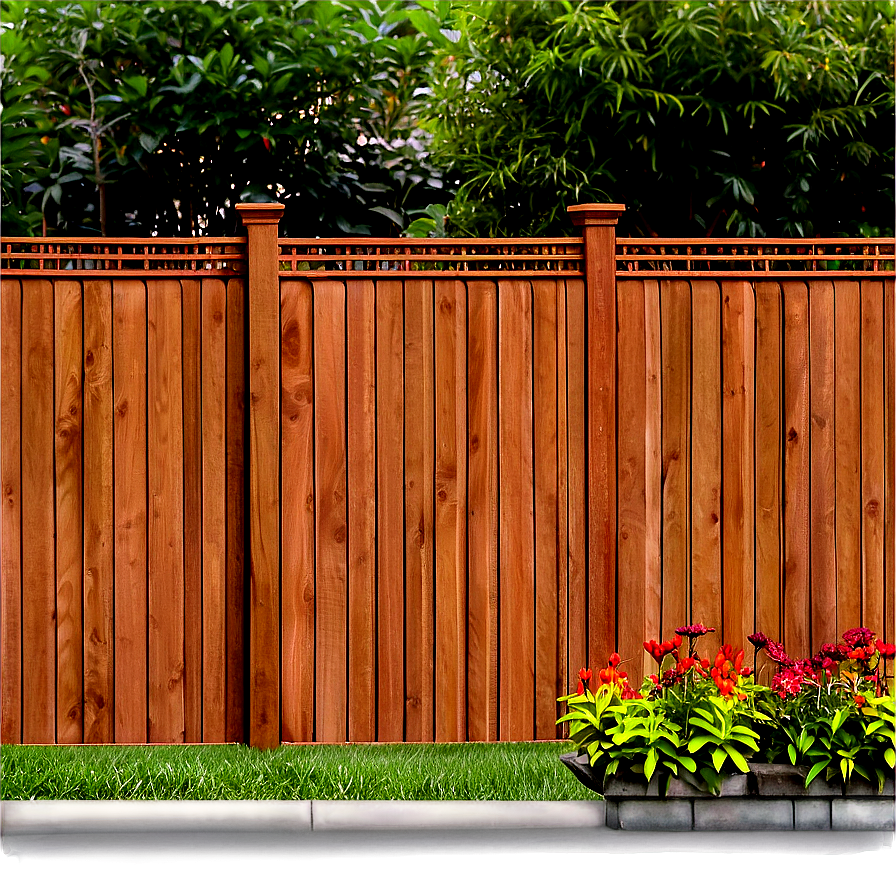 Tall Privacy Fence Png 05242024 PNG Image