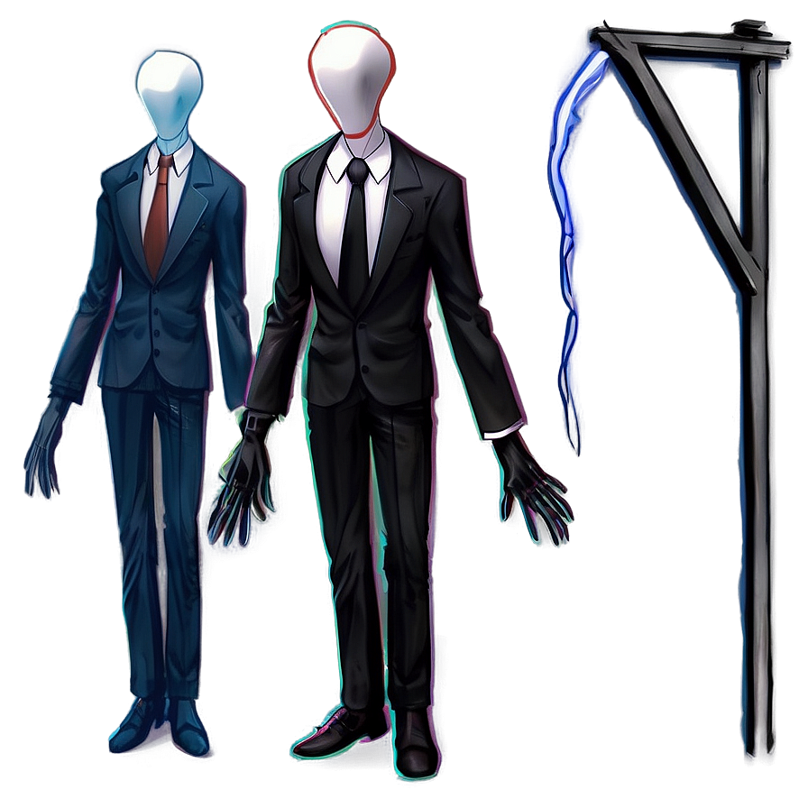 Tall Slender Man Png Bop PNG Image