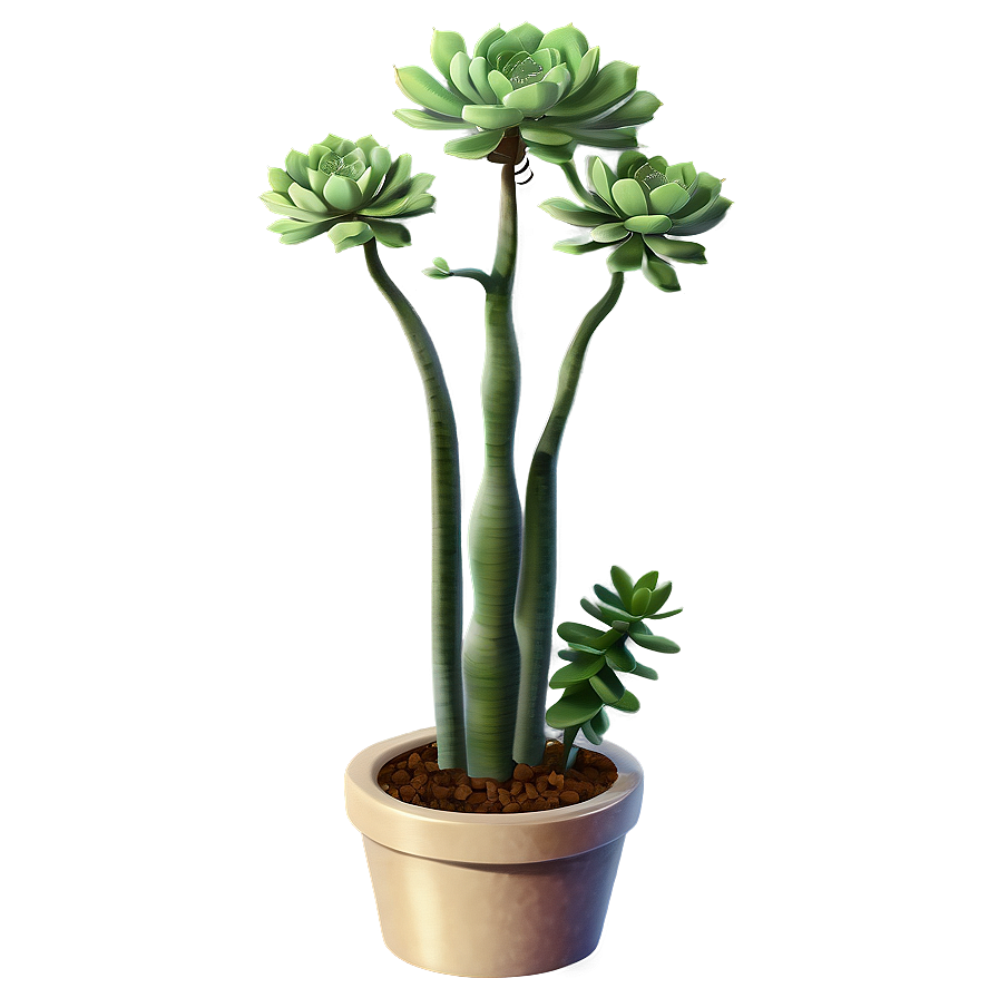 Tall Succulent Plant Png 06282024 PNG Image