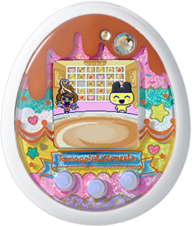 Tamagotchi Meets Virtual Pet Game PNG Image