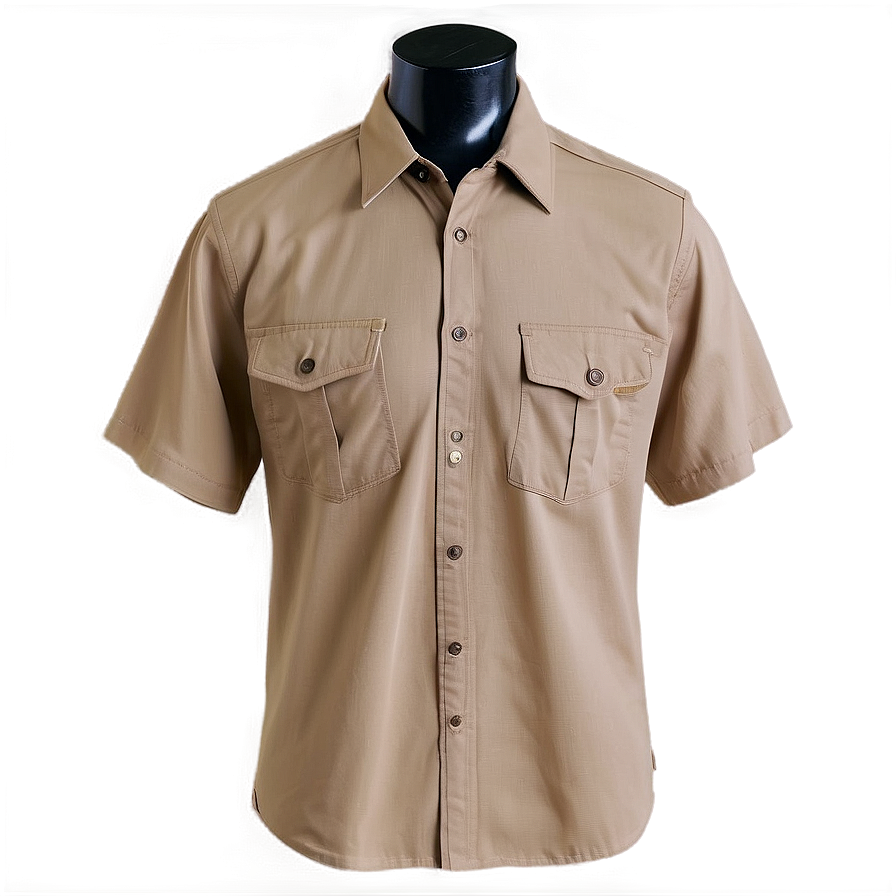 Tan Blank Shirt Png Hiq PNG Image