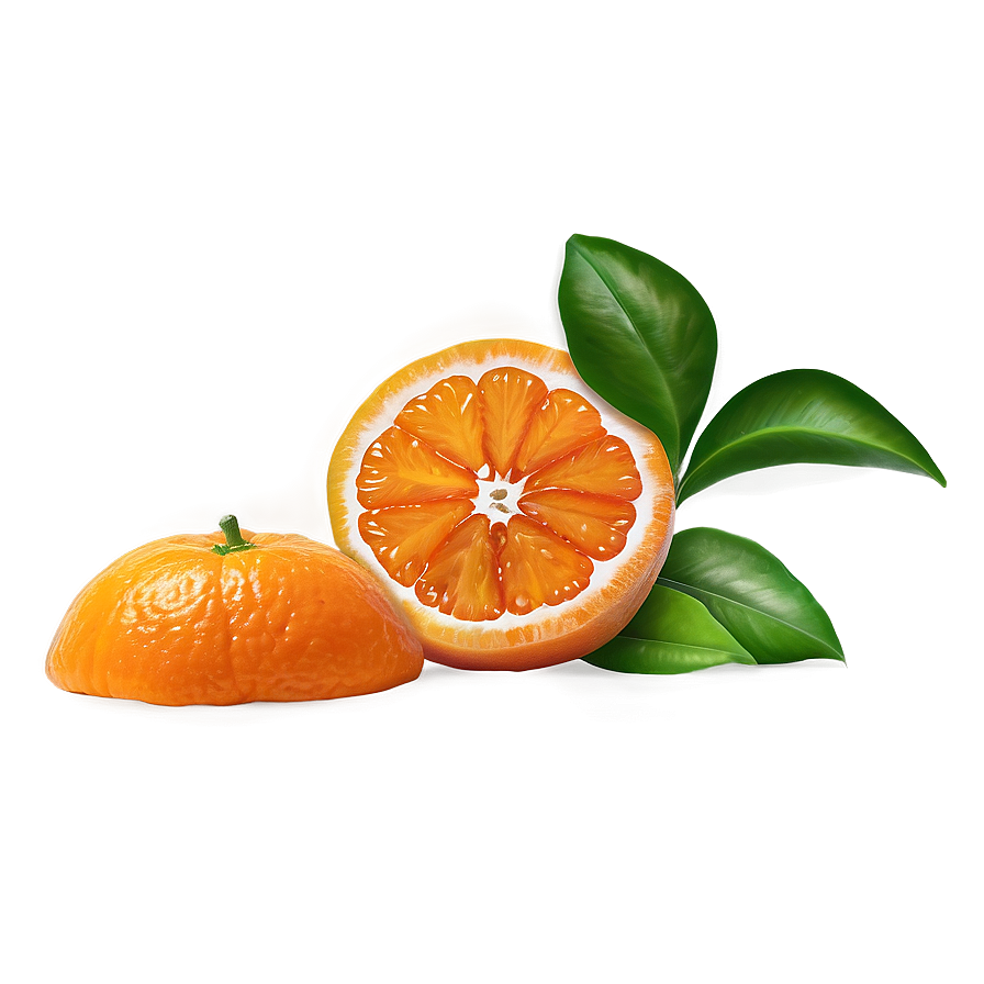 Tangerine Slice Png 99 PNG Image