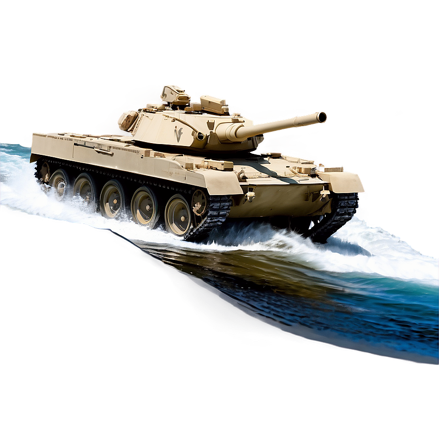 Tank Crossing River Png 50 PNG Image