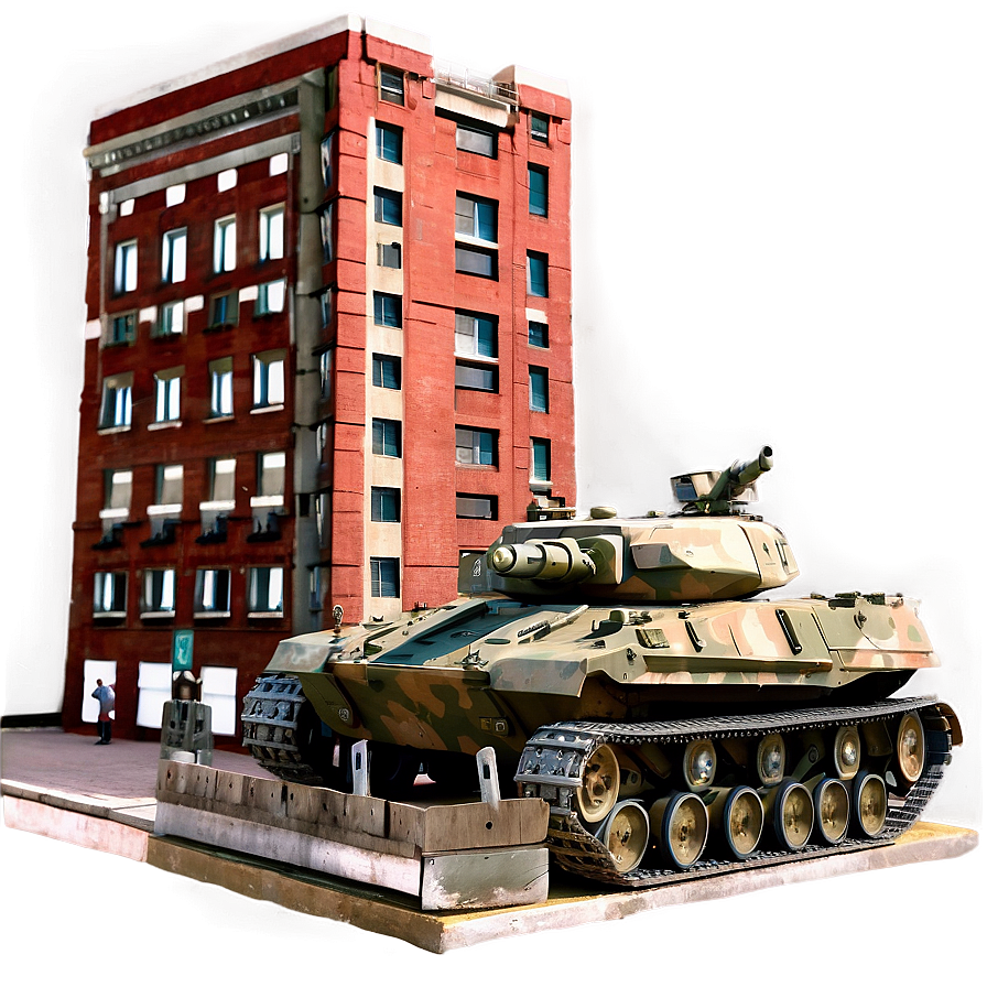 Tank In Urban Combat Png 50 PNG Image