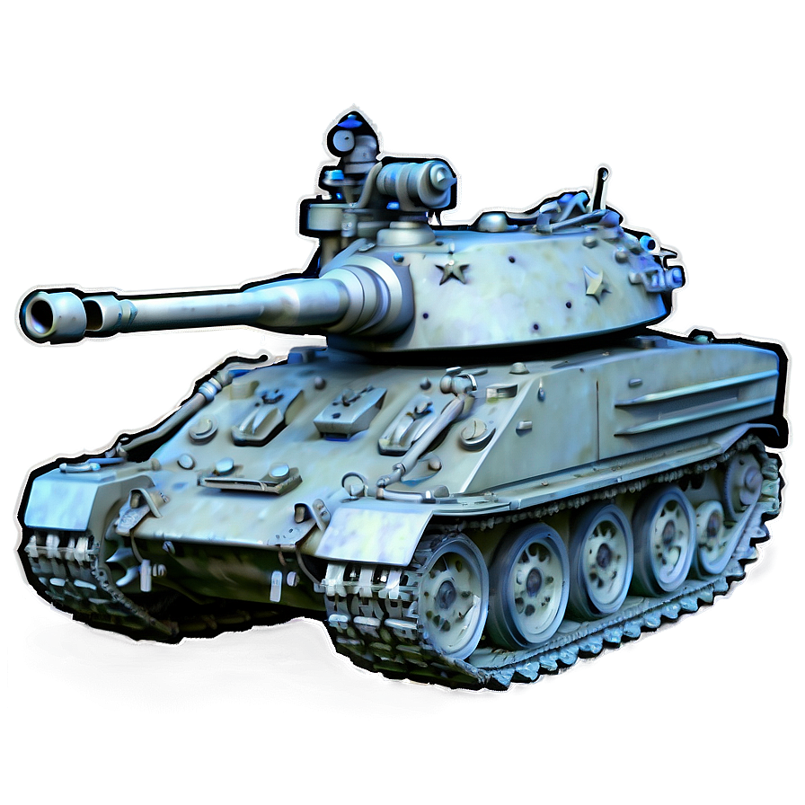 Tank With Flag Emblem Png 05232024 PNG Image