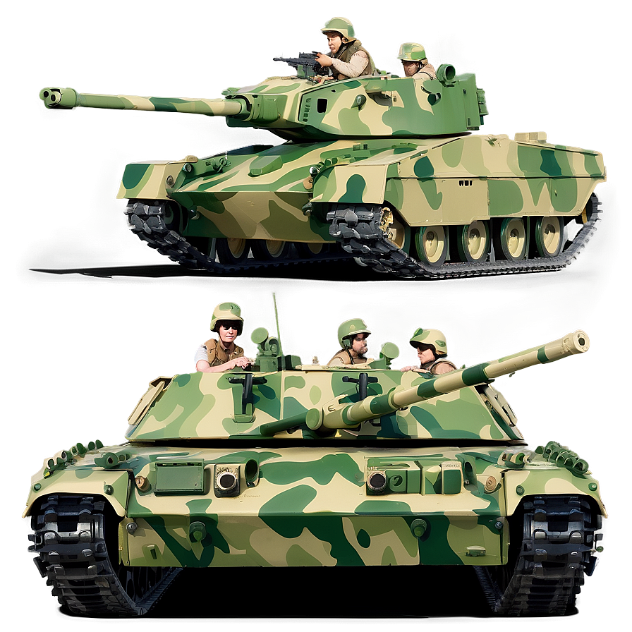 Tank With Infantry Support Png 27 PNG Image