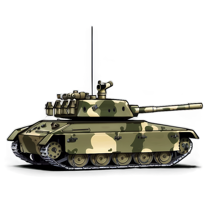 Tank With Missile Launcher Png Yoq67 PNG Image