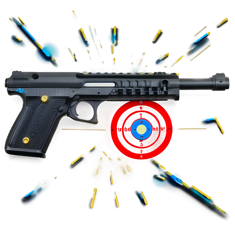 Target Shooting Pistol Png Itd51 PNG Image