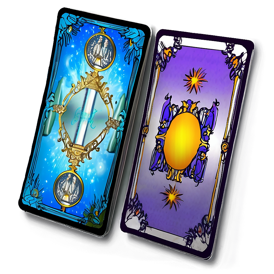 Tarot Card Back Design Png Tfx PNG Image