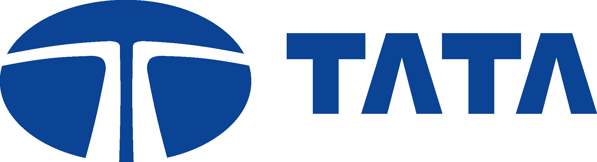 Tata Group Logo Blue Background PNG Image