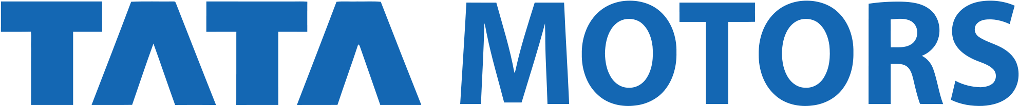 Tata Motors Logo Blue Background PNG Image