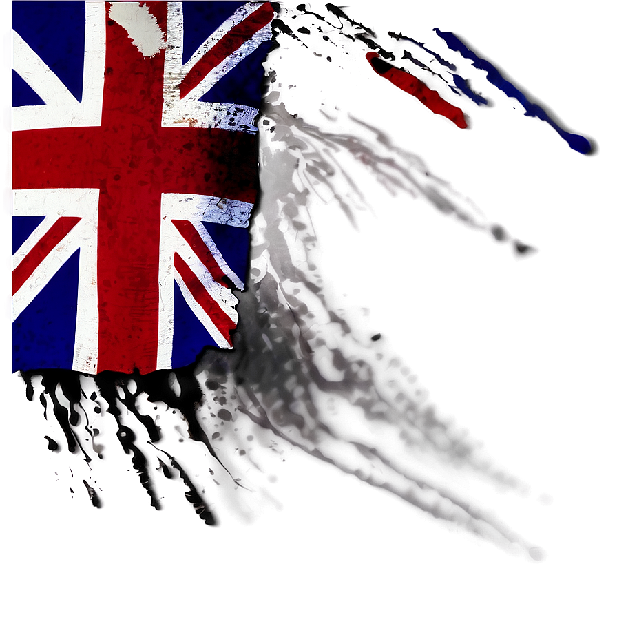 Tattered Union Jack Flag Png Uyd PNG Image