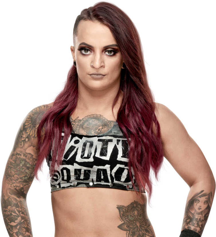 Tattooed_ Wrestler_ Portrait PNG Image