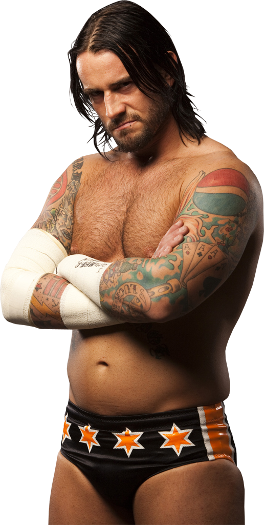 Tattooed_ Wrestler_ Posing PNG Image