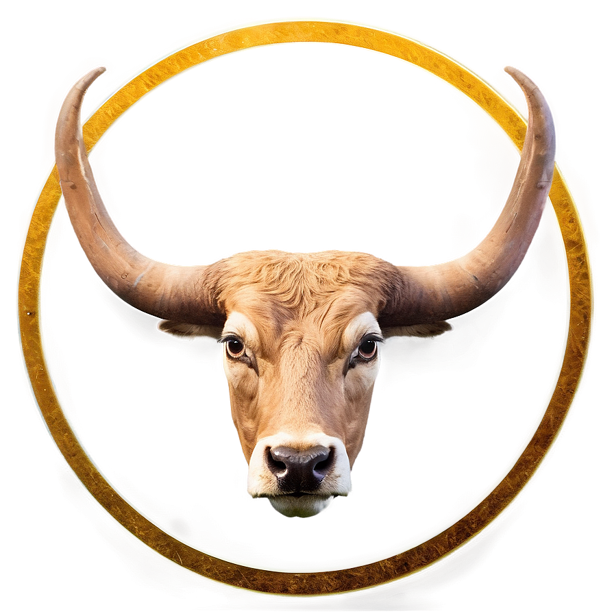 Taurus Earth Sign Representation Png 06112024 PNG Image