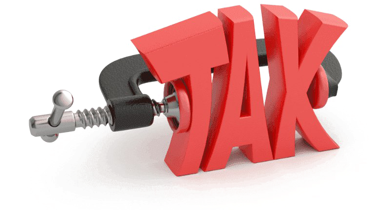 Tax Burden Concept PNG Image