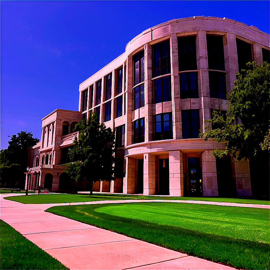 Tcu Campus Scenery Png Cjb PNG Image