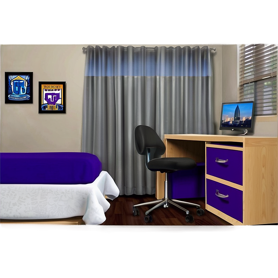 Tcu Dorm Room Png 06292024 PNG Image