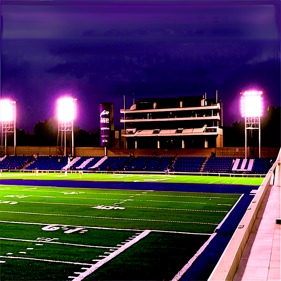 Tcu Stadium Night View Png Nlj91 PNG Image