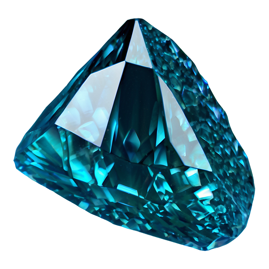 Teal Crystal Gemstone Png 06232024 PNG Image